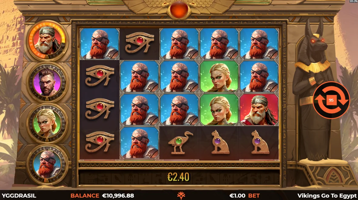 Vikings Go To Egypt Wild Fight Slot Review pic 5